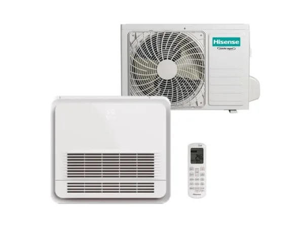 Hisense Klimaanlagen Set Truhengerät Split 2,6- 5 kW HI-NANO